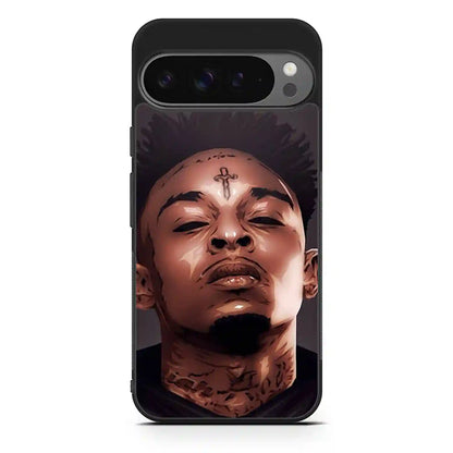 21 Savage Cartoon Face Google Pixel 9 Pro XL Case