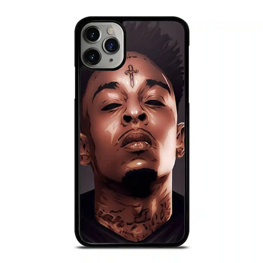 21 Savage Cartoon Face iPhone 11 Pro Case