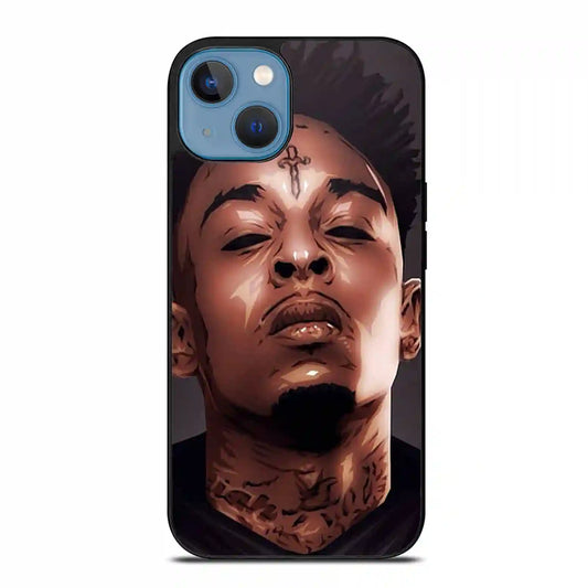 21 Savage Cartoon Face iPhone 14 Case