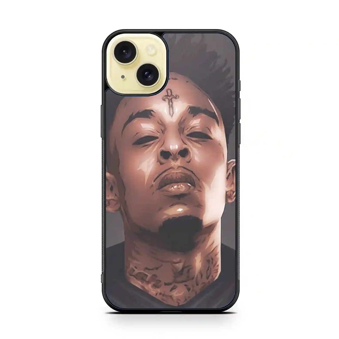 21 Savage Cartoon Face iPhone 15 Plus Case