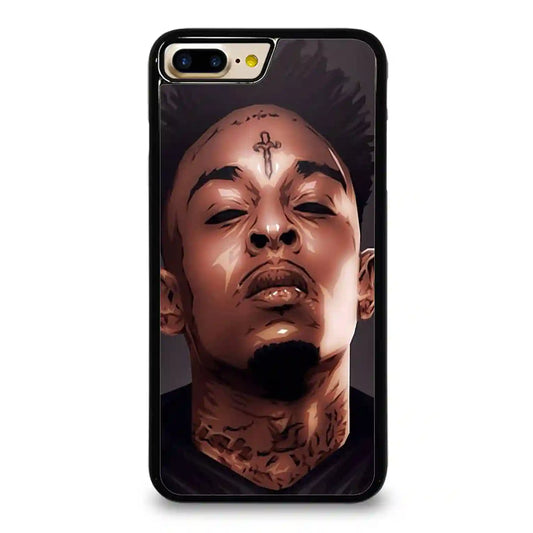 21 Savage Cartoon Face iPhone 7-8 Plus Case