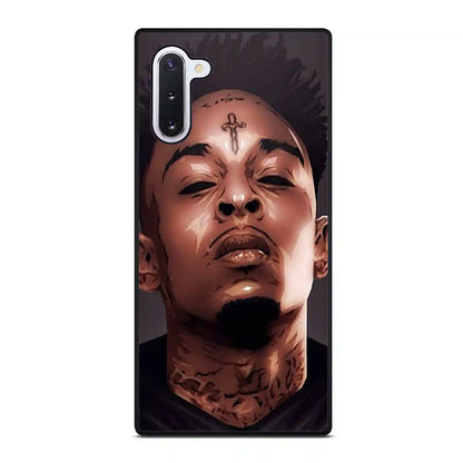 21 Savage Cartoon Face Samsung Galaxy Note 10 5G Case