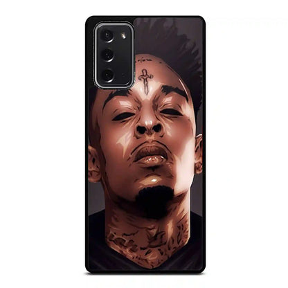 21 Savage Cartoon Face Samsung Galaxy Note 20 Case