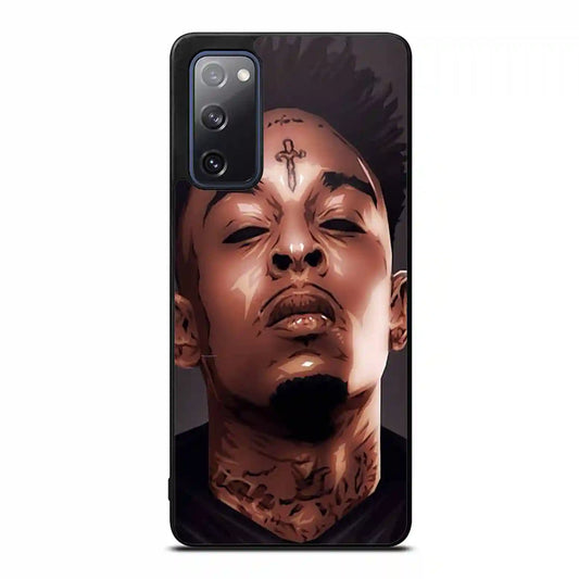 21 Savage Cartoon Face Samsung Galaxy S20 FE Case