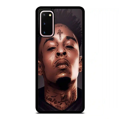 21 Savage Cartoon Face Samsung Galaxy S20 Case