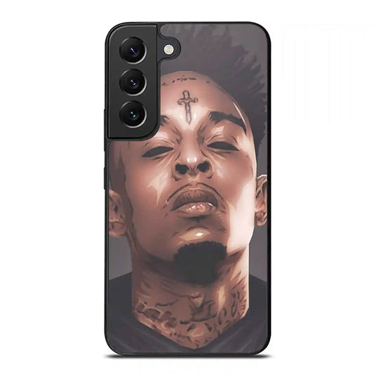 21 Savage Cartoon Face Samsung Galaxy S22 Plus Case