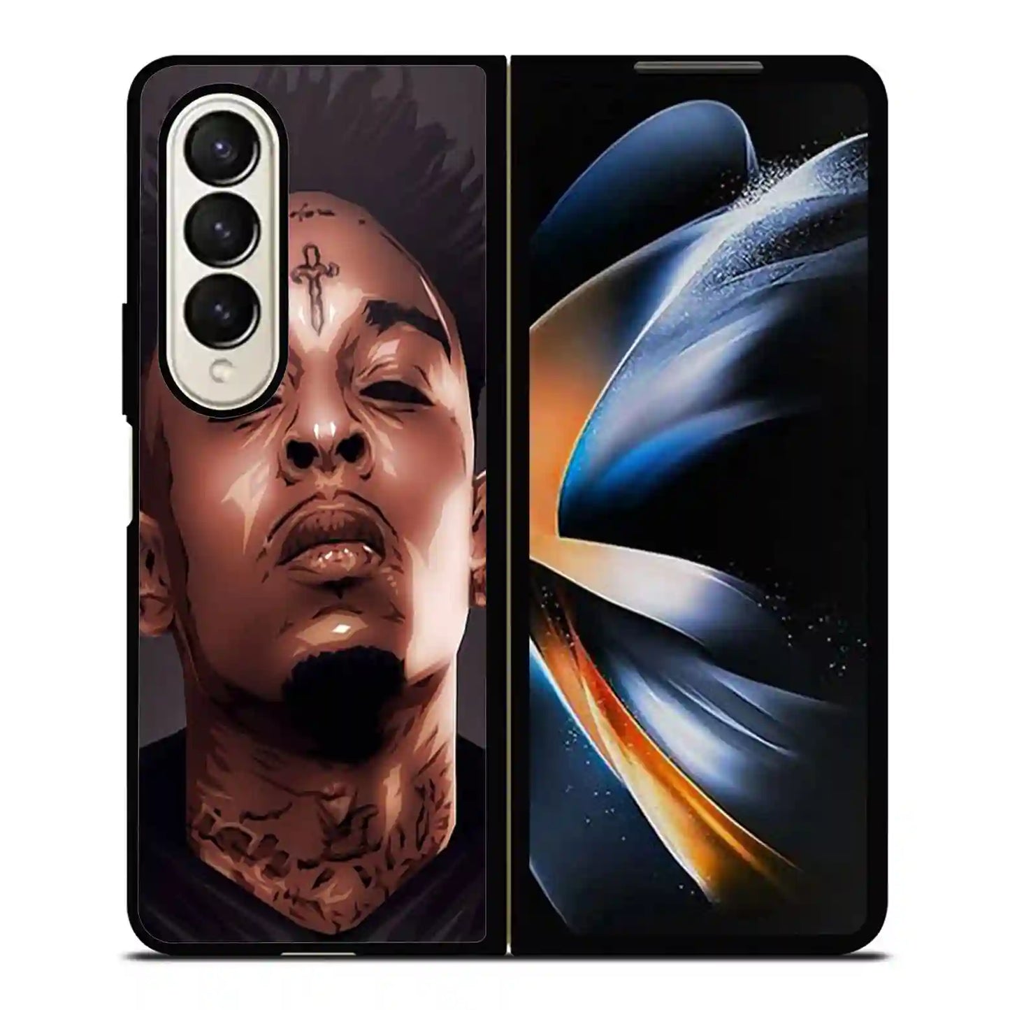 21 Savage Cartoon Face Samsung Z4 Fold Case