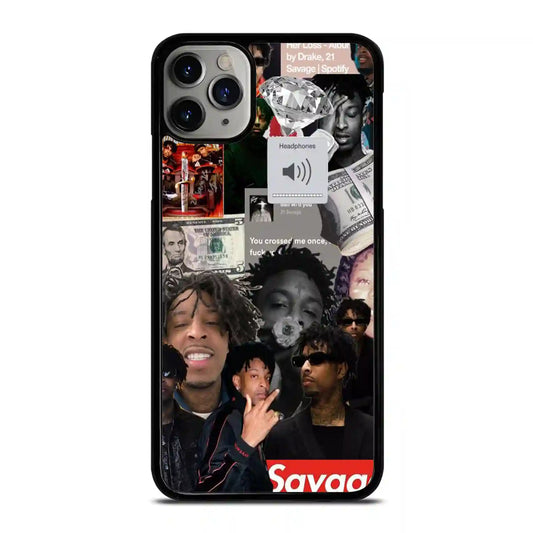 21 Savage Collage Diamon iPhone 11 Pro Case