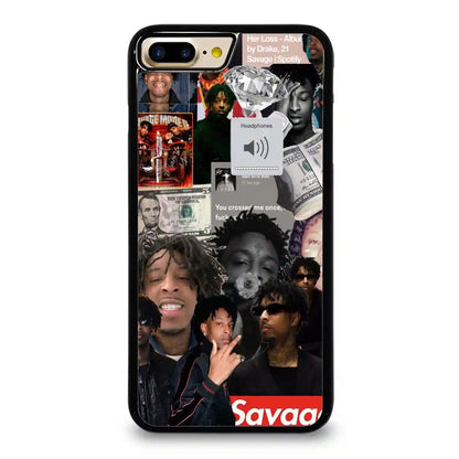 21 Savage Collage Diamon iPhone 7-8 Plus Case