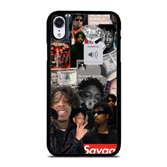 21 Savage Collage Diamon iPhone XR Case