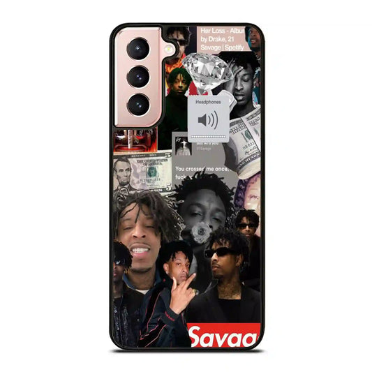 21 Savage Collage Diamon Samsung Galaxy S21 Plus Case