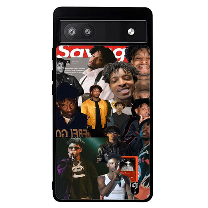 21 Savage Collage Rap Google Pixel 6 Pro Case