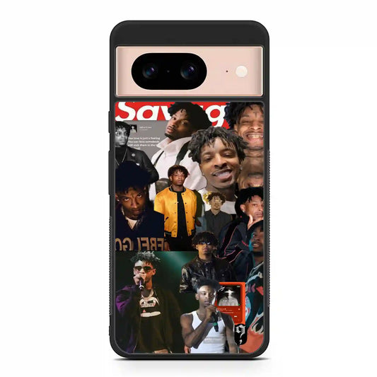 21 Savage Collage Rap Google Pixel 8 Case