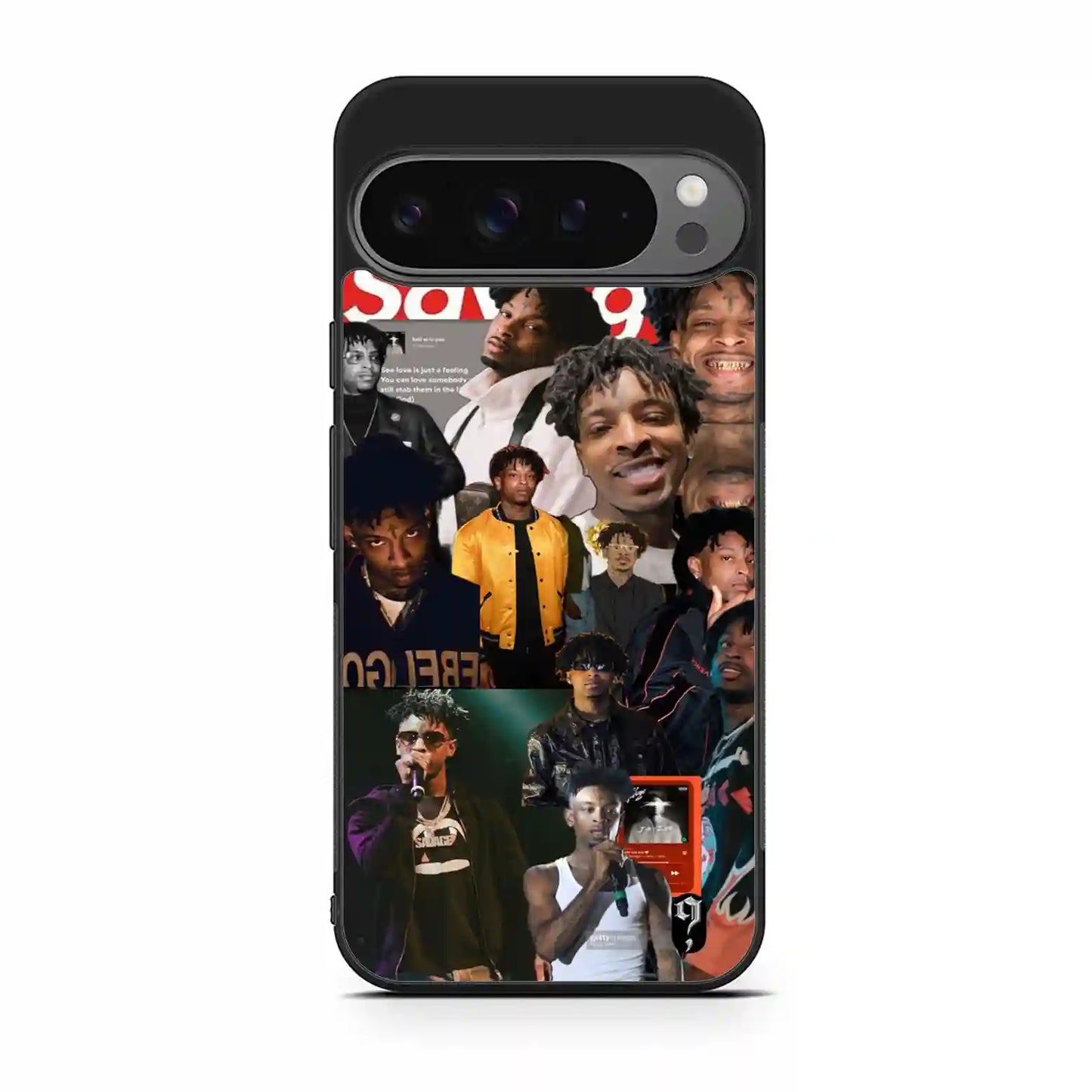 21 Savage Collage Rap Google Pixel 9 Pro Case