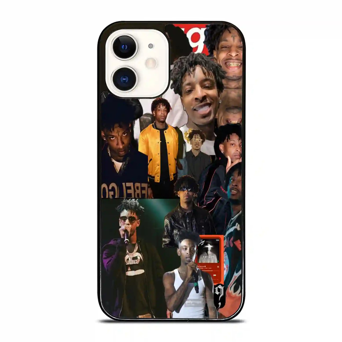 21 Savage Collage Rap iPhone 12 Mini Case