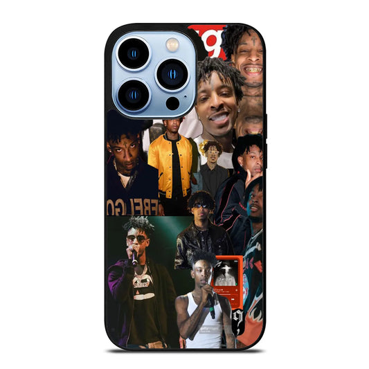 21 Savage Collage Rap iPhone 13 Pro Max Case