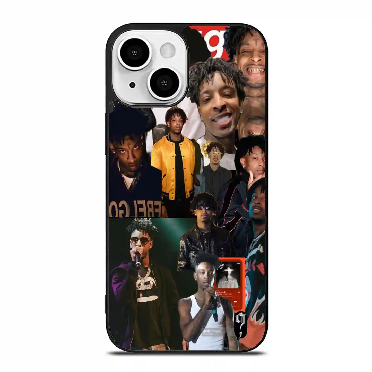 21 Savage Collage Rap iPhone 13 Mini Case