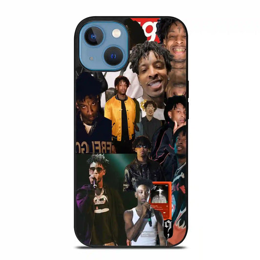 21 Savage Collage Rap iPhone 14 Plus Case