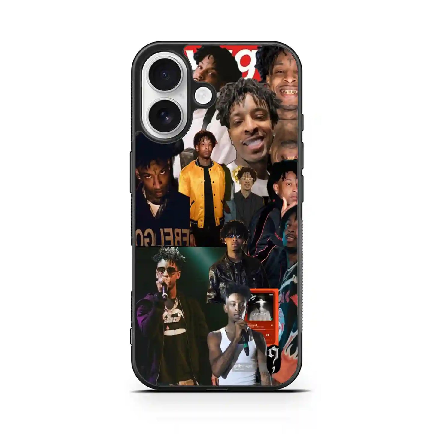 21 Savage Collage Rap iPhone 16 Case