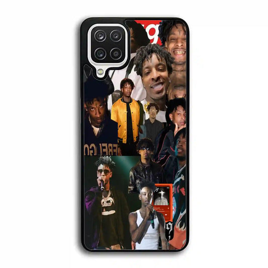 21 Savage Collage Rap Samsung Galaxy A12 Case