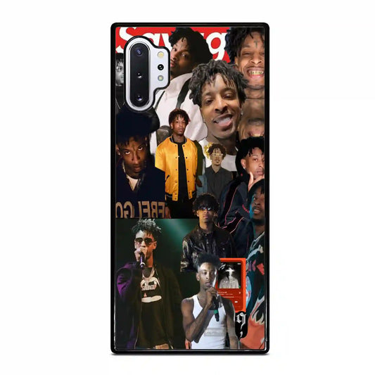 21 Savage Collage Rap Samsung Galaxy Note 10 Pro 5G Case