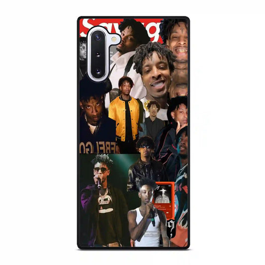 21 Savage Collage Rap Samsung Galaxy Note 10 5G Case