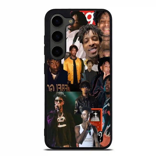 21 Savage Collage Rap Samsung Galaxy S23 FE Case