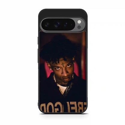 21 Savage Eye Fire Google Pixel 9 Pro Case