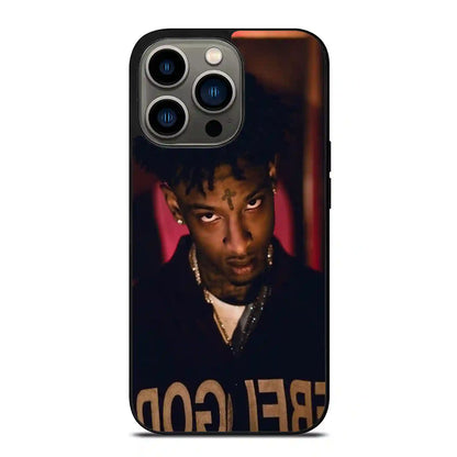 21 Savage Eye Fire iPhone 13 Pro Case