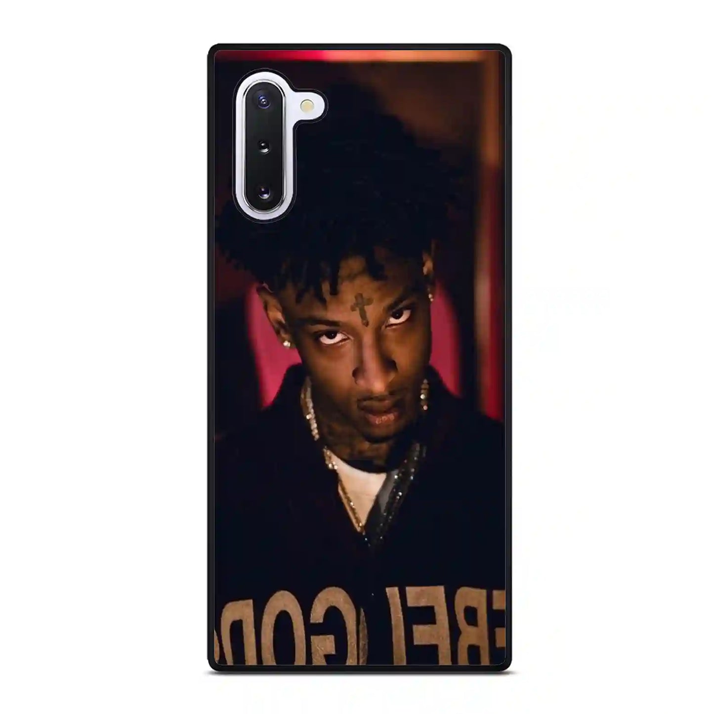 21 Savage Eye Fire Samsung Galaxy Note 10 5G Case