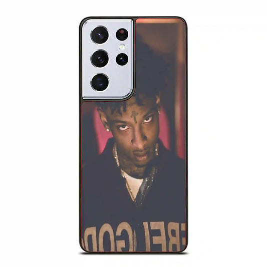 21 Savage Eye Fire Samsung Galaxy S21 Ultra Case