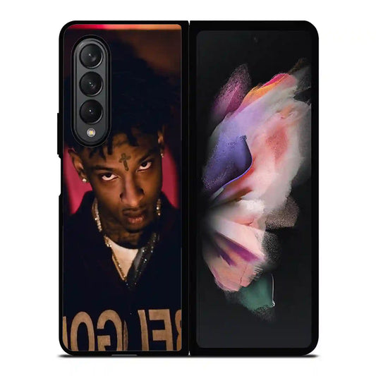 21 Savage Eye Fire Samsung Z3 Fold Case