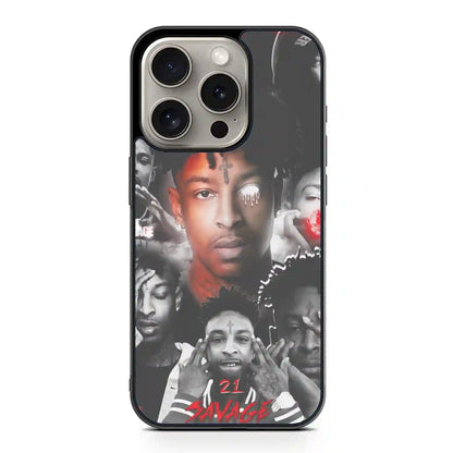 21 Savage Eye iPhone 15 Pro Max Case