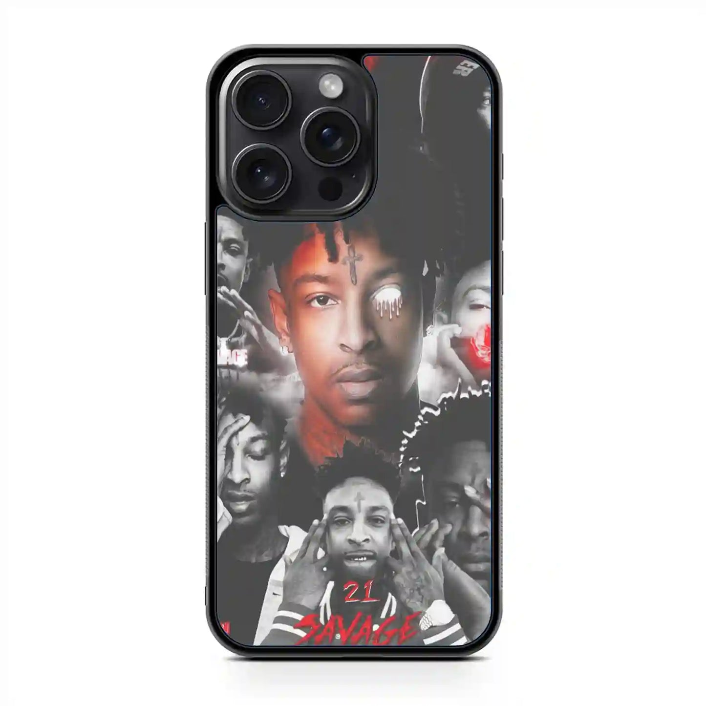 21 Savage Eye iPhone 15 Pro Case