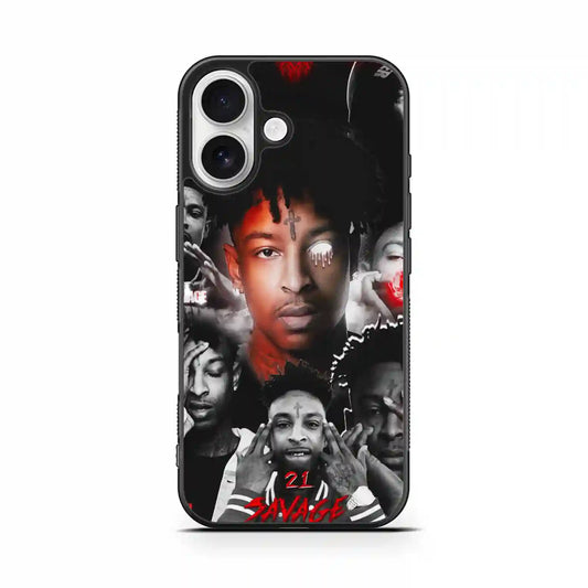 21 Savage Eye iPhone 16 Case