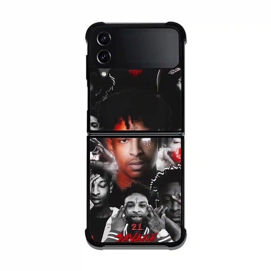 21 Savage Eye Samsung Z3 Flip Case