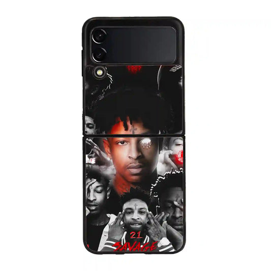 21 Savage Eye Samsung Z4 Flip Case