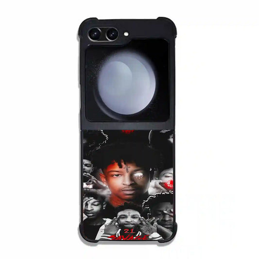 21 Savage Eye Samsung Z6 Flip Case