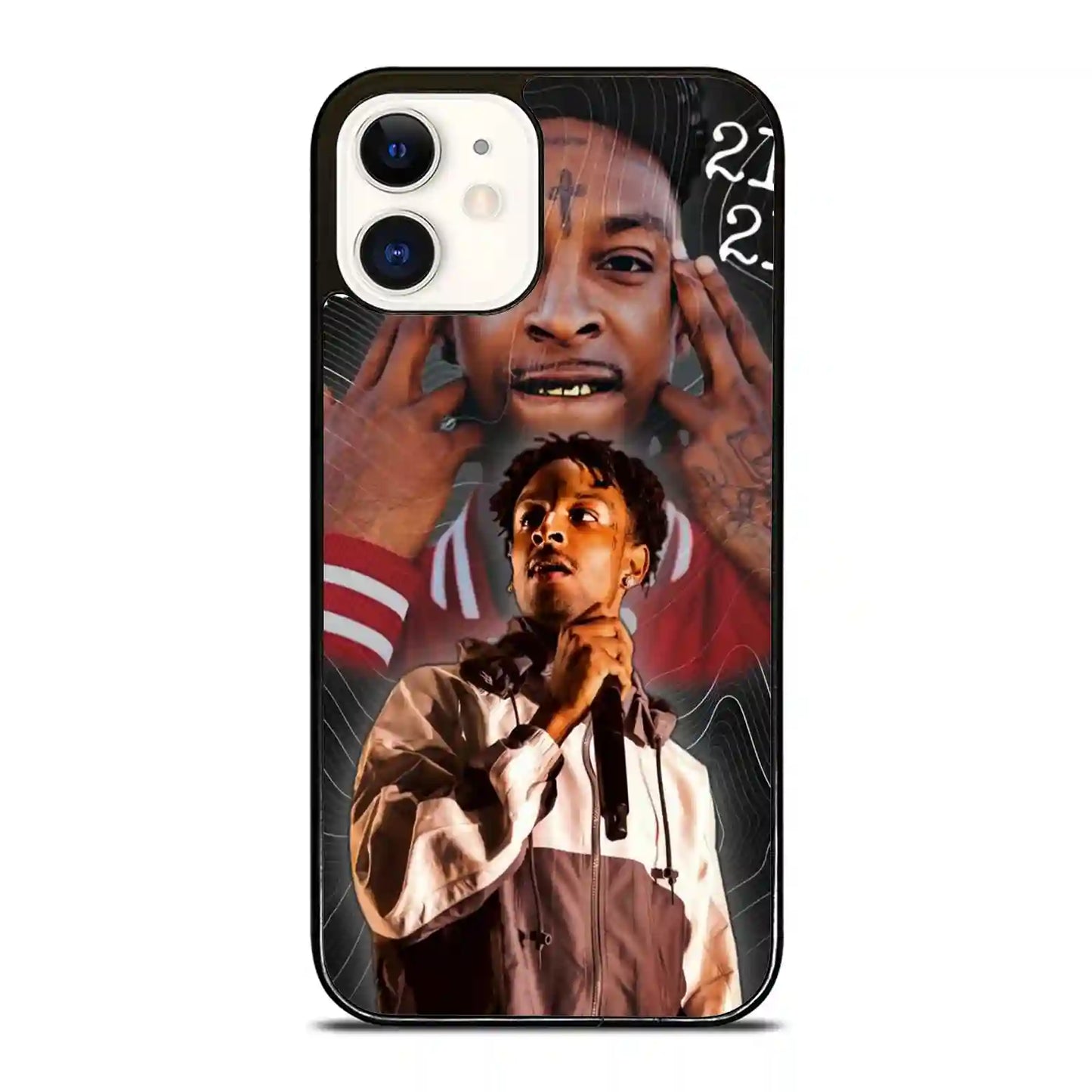 21 Savage Eyes iPhone 12 Mini Case