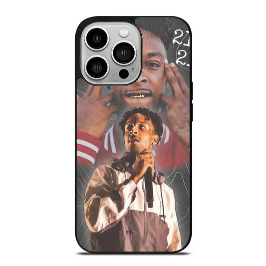 21 Savage Eyes iPhone 14 Pro Case