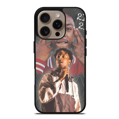 21 Savage Eyes iPhone 16 Pro Max Case