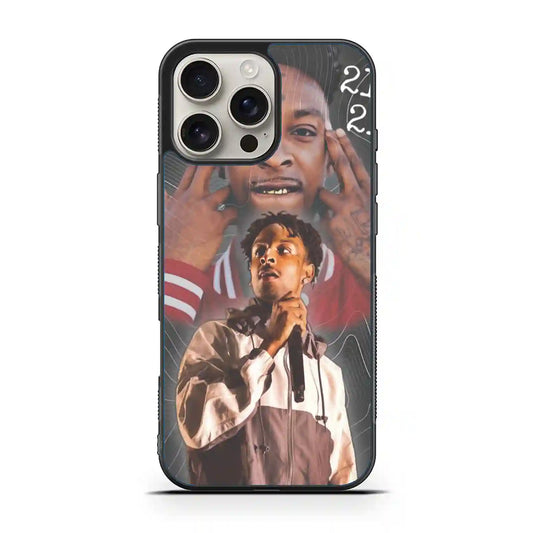 21 Savage Eyes iPhone 16 Pro Case