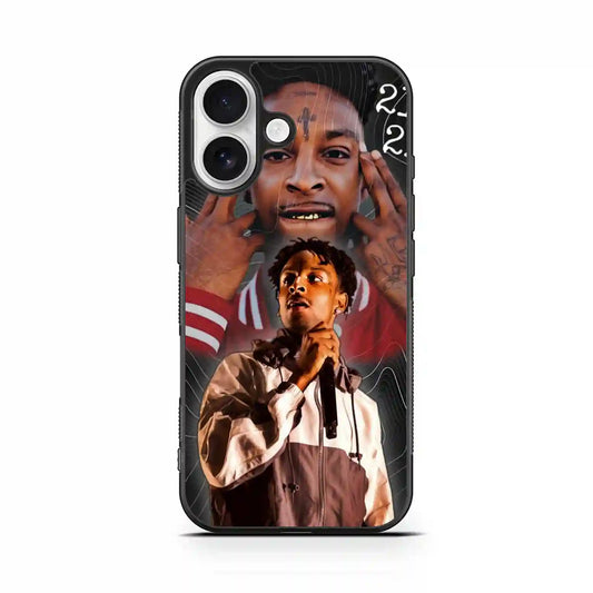 21 Savage Eyes iPhone 16 Case