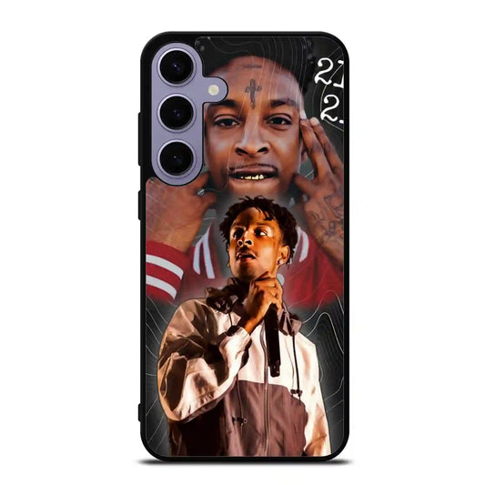 21 Savage Eyes Samsung Galaxy S24 FE Case