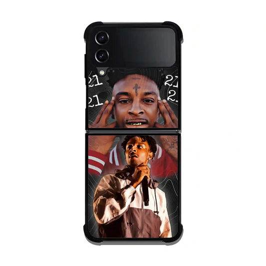 21 Savage Eyes Samsung Z3 Flip Case