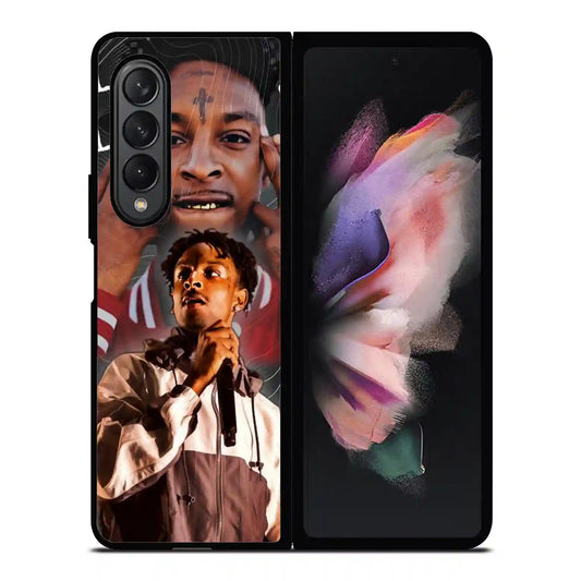 21 Savage Eyes Samsung Z3 Fold Case