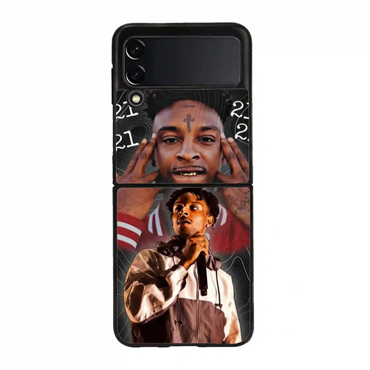 21 Savage Eyes Samsung Z4 Flip Case