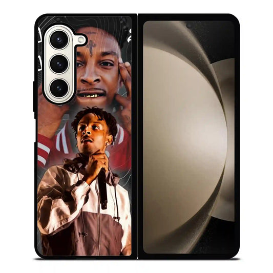 21 Savage Eyes Samsung Z6 Fold Case