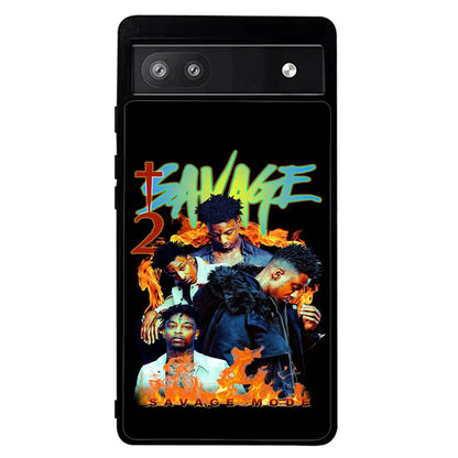 21 Savage Fire Google Pixel 6A Case