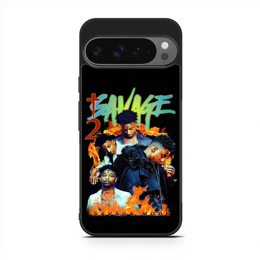 21 Savage Fire Google Pixel 9 Pro Case